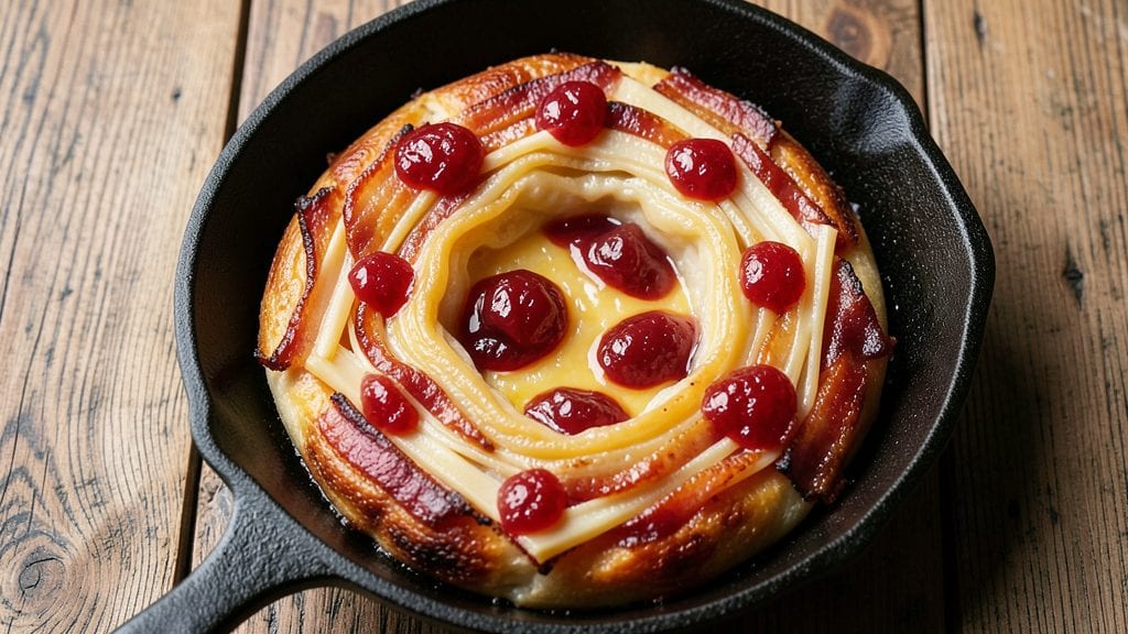 Bacon Cheese Rings With Strawberry Preserves Recipe: Sweet-Tart Twist on a Breakfast Classic