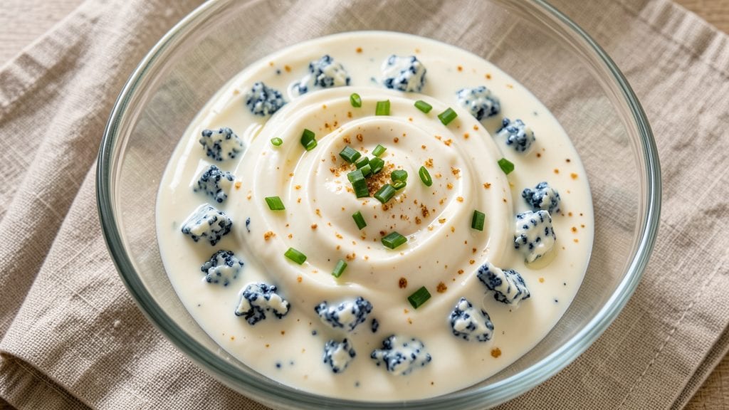 Betty Crocker Blue Cheese Dressing Recipe: Tangy Creamy Swirl With Crunchy Twist