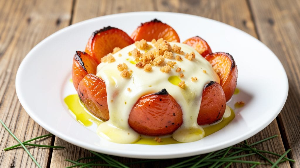 Carrot Cheese Appetizer Recipe: Crispy Top, Creamy Cheese Swirl Delight