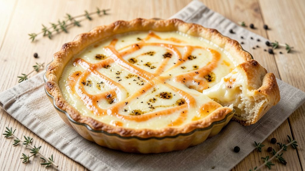 Cheddar Cheese Quiche Recipe: Golden Crust, Rich Egg Centerpiece