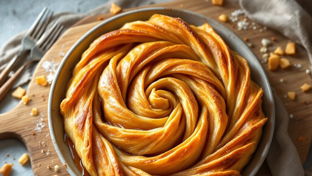 Cheese Strudel Recipe: Flaky Layers With Warm Vanilla and Raisin Filling