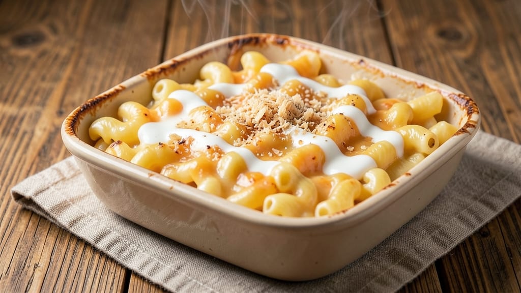 Copycat Panera Bread Mac and Cheese Recipe: Baked Cheese Crust That Crunches Like the Original