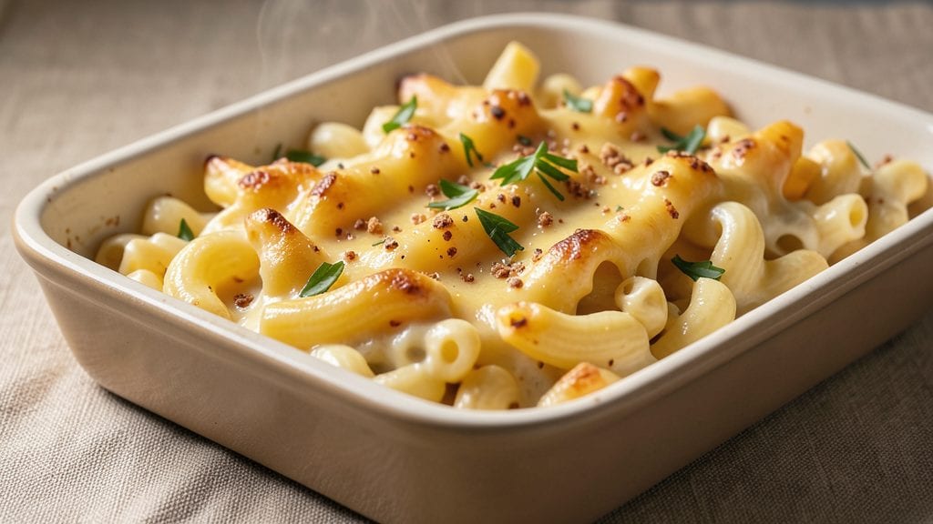 Copycat Stouffer's Macaroni and Cheese Recipe: Velvety Cheese Sauce With Crunchy Breadcrumbs