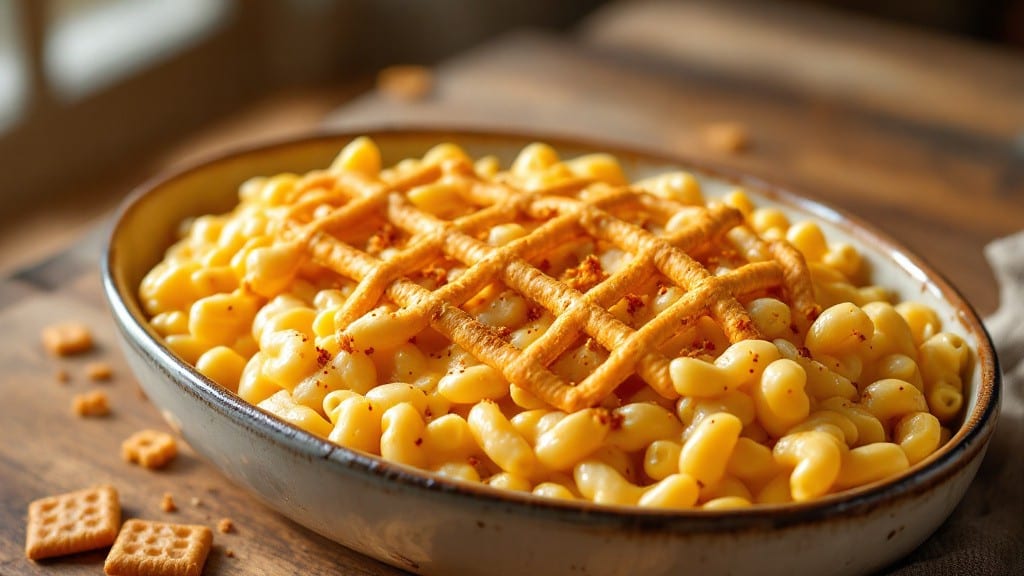 Mac 'N' Cheese With Ritz Crackers Recipe: Buttery Crunch Meets Melty Cheese Bliss