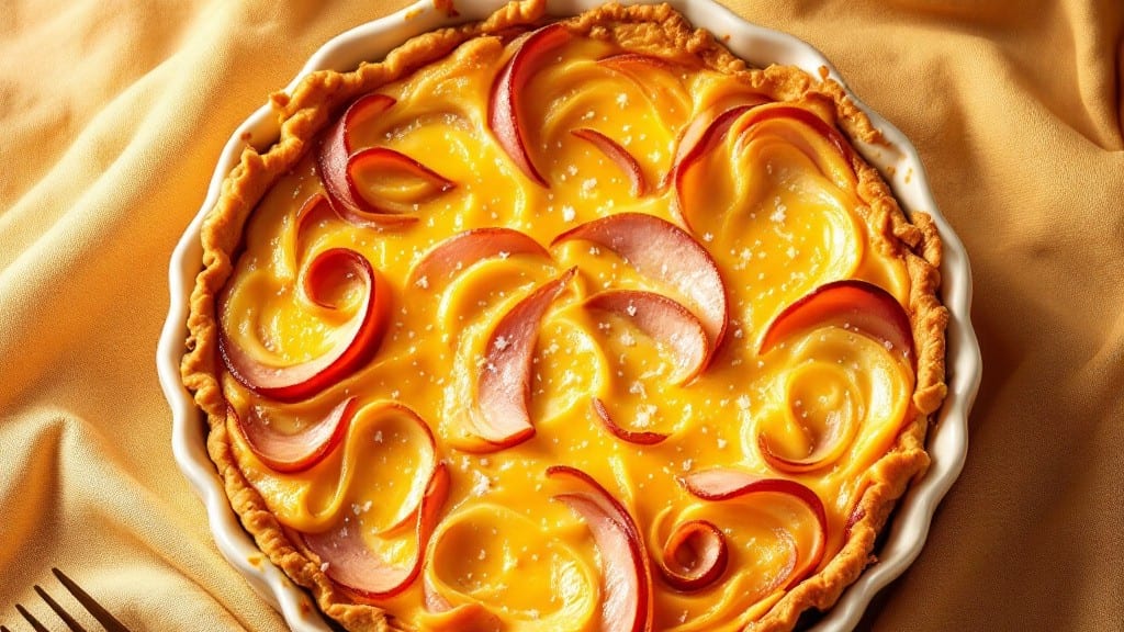 No-Crust Ham and Cheese Quiche Recipe: Golden Egg Custard With Zero Effort