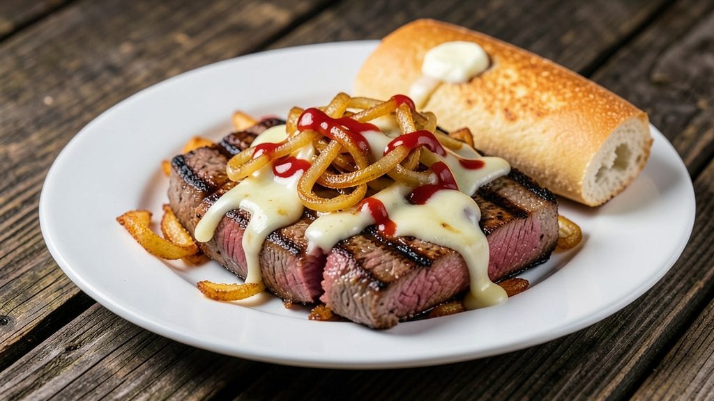 Philadelphia Cheese Steak Recipe: Crispy Provolone and Whiz Magic
