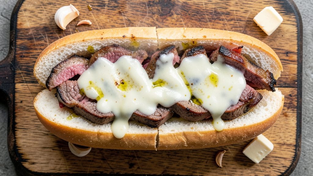 Traditional Philly Cheese Steak Recipe: Thin-Sliced Beef and Melted Cheese Sandwich Magic