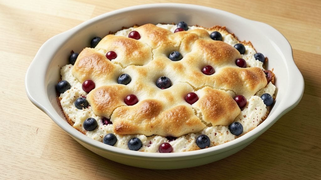 Weight Watchers Blueberry Cottage Cheese Breakfast Bake Recipe: Fluffy Layers With No Added Sugar